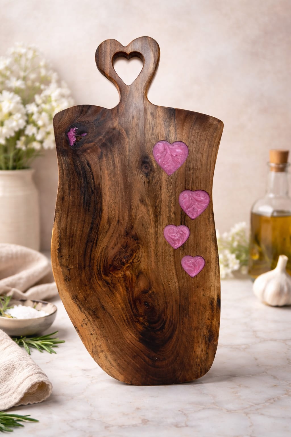 Hungry Hearts Serving Board